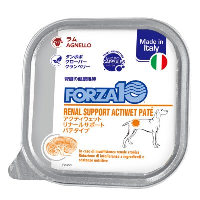 画像1: 【腎臓ケアの食事療法食！】フォルツァ10（FORZA10） ドッグフード アクティウェット リナール 100ｇ